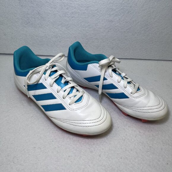 Adidas Goletto VI soccer cleats SGC 753002 white teal orange womens size 6-1/2 - Picture 3 of 10